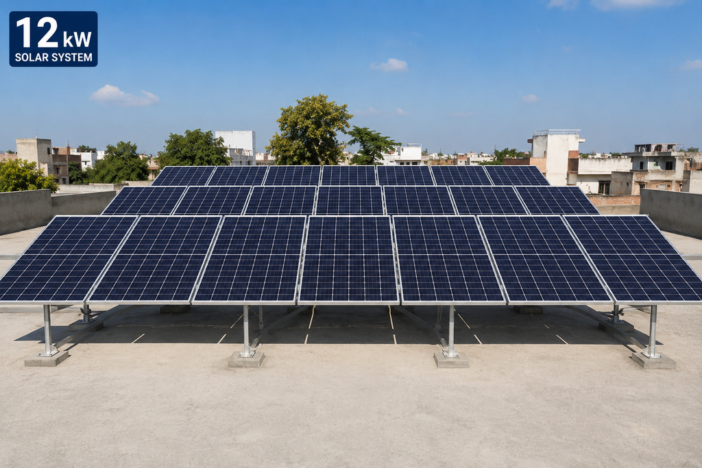 12kW Off-Grid Solar Power System | Complete Backup Solution