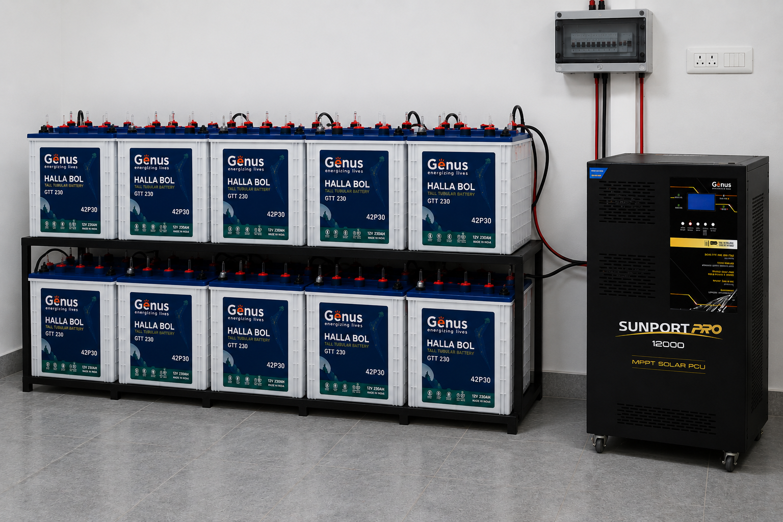 12kW Off-Grid Solar Power System | Complete Backup Solution