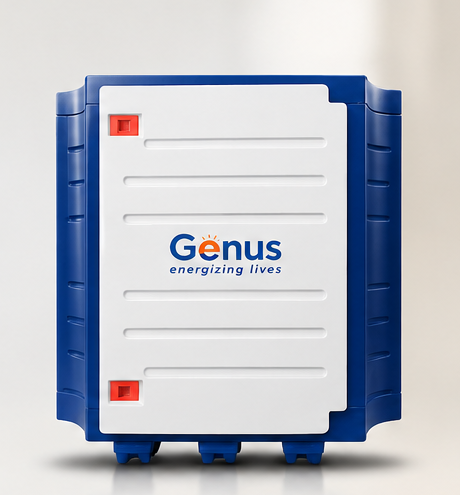 Genus Shakti Pod Inverter Trolley | Durable Battery & Inverter Cabinet with Wheels